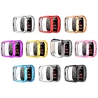 Чехол для защиты экрана для Fitbit Versa2, Versa2 SE, Универсальный Ультратонкий Мягкий чехол из ТПУ с покрытием для часов, защитный чехол-бампер