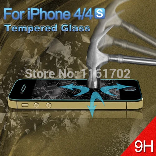 Новинка 0 3 мм 2.5D ультратонкое закаленное стекло премиум-класса для iPhone 4 4s