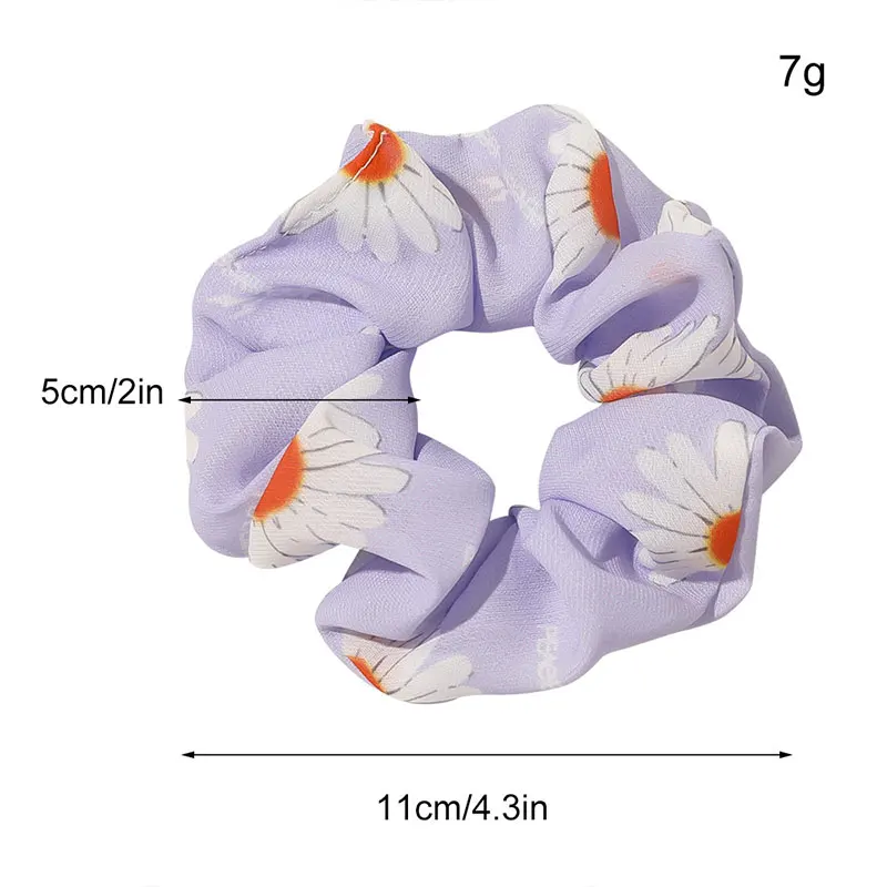 Резинки для волос аксессуары эластичные резинки веревочка кольцо с ромашками и