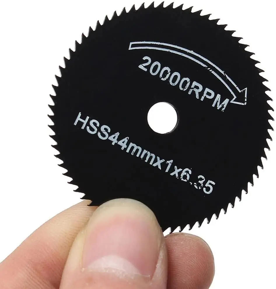 6Pcs Mini HSS Circular Saw Blade Rotary Tool For Dremel Metal Cutter Power Wood Cutting Discs Drill Mandrel Cutoff 22-44mm | Инструменты