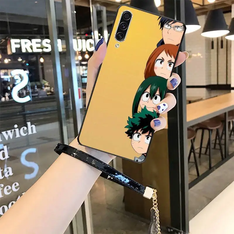 

Anime Haikyuu Love Volleyball Phone Case For Samsung galaxy S 7 8 9 10 20 edge A 6 10 20 30 50 51 70 note 10 plus