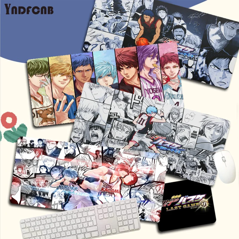 

YNDFCNB Kuroko's Basketball Anime Hot Large sizes DIY Custom Mouse pad mat Size for mouse pad Keyboard Deak Mat for Cs Go LOL