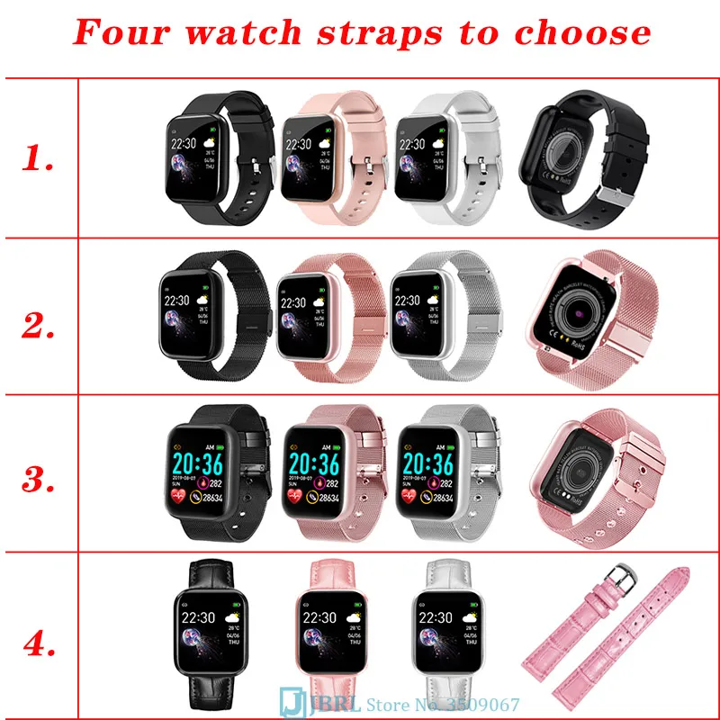 

i5s Smart Watch 2021 Men Women Smartwatch Fitness Tracker Sport Waterproof Bracelet For Android IOS Wristwatch LED Digital Clock