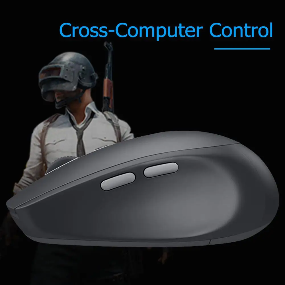 Бесшумная Беспроводная Bluetooth Мышь Logitech M590 оптическая мышь Двухрежимная нано