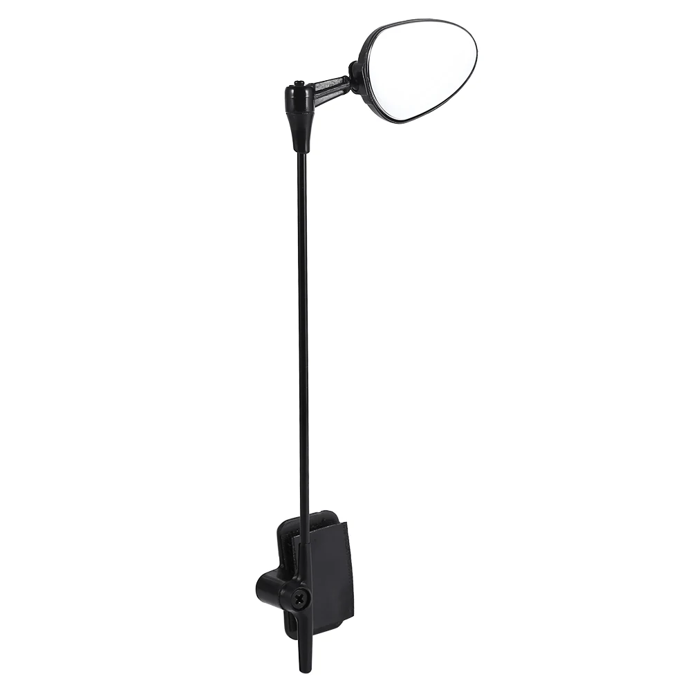 

Durable ABS Helmet Rear View Mirror Safety Mountain Road Bike Adjustable Mirror With Clear View Bike Rear View