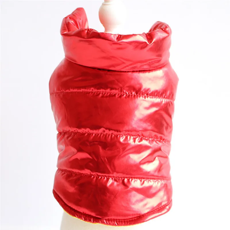 

New Autumn Winter Xs Dog Clothes For Small Dogs Girl Boy Coat Teddy Thick Red Wadded Jacket Vest Puppy Outfit Pet Clothing
