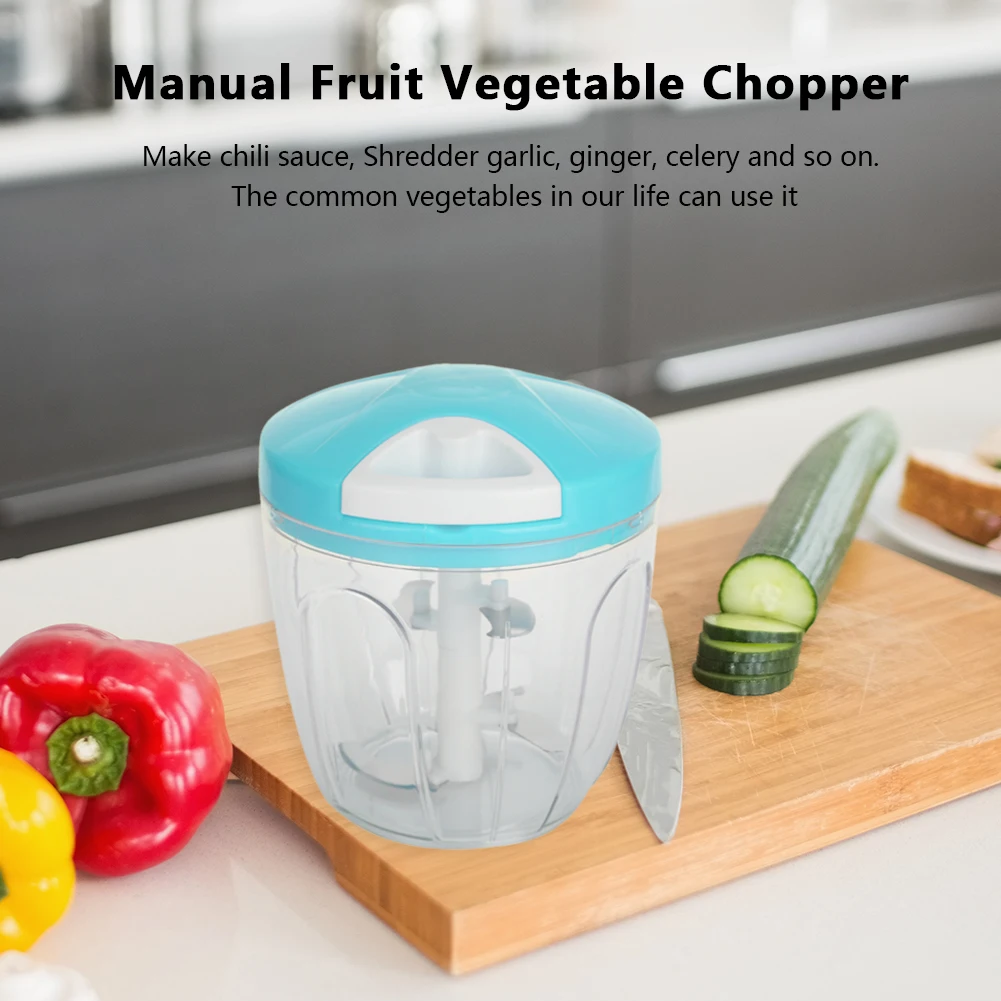 Ручная дробилка для мяса машина измельчитель фруктов овощей пищевой резак нож