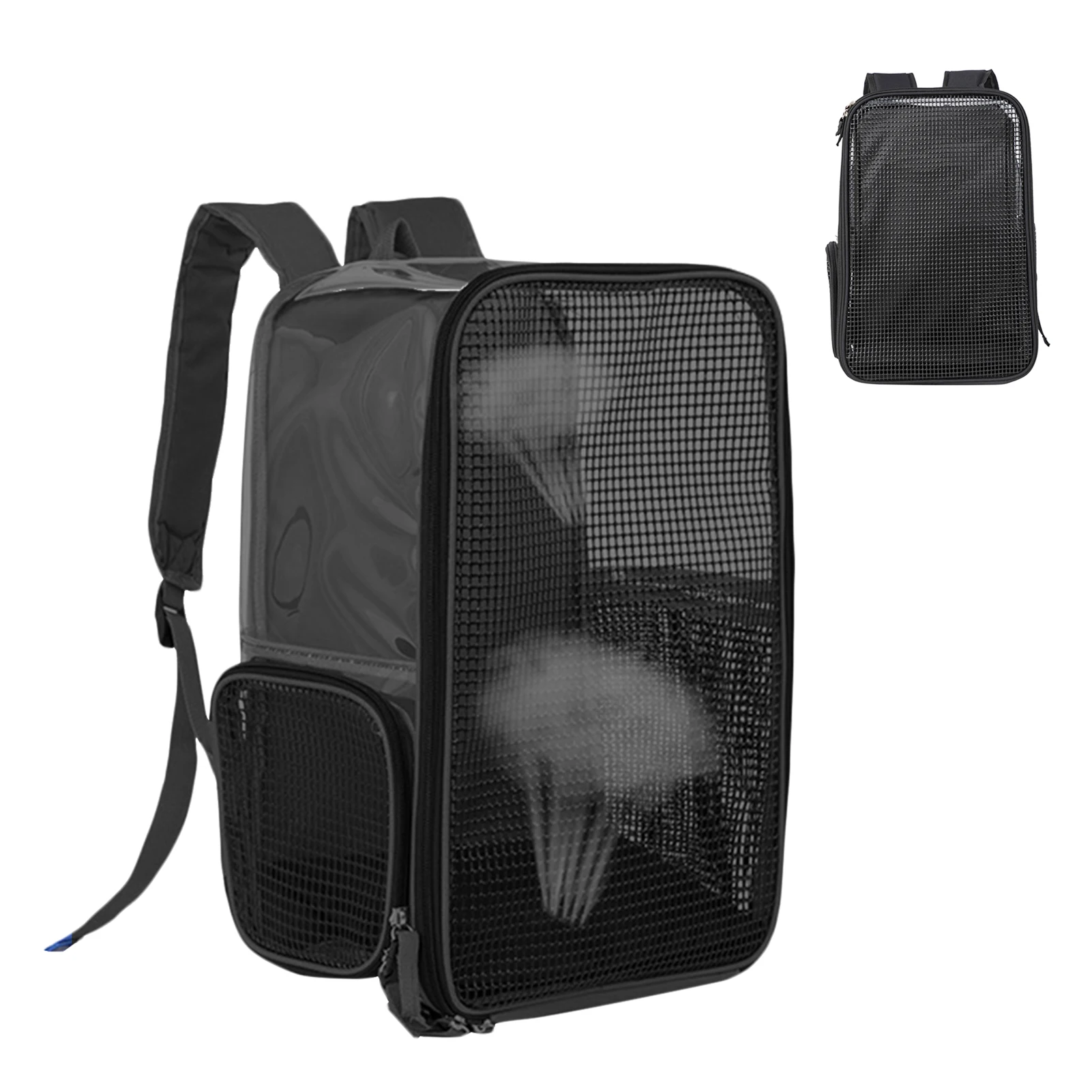 

Pet Backpack Dog Cat Carrier Breathable Cat Bag Portable Cats Puppies Carrier For Walking Outdoors Cat Dog Puppy Sincere