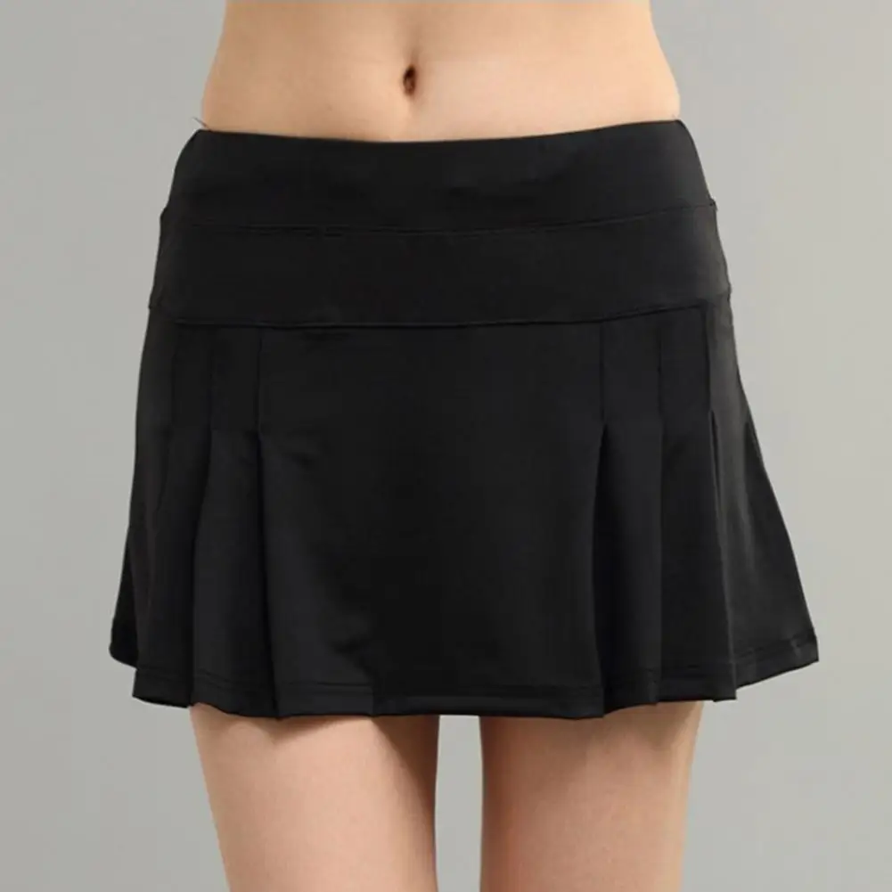 

Badminton Skirts Tennis Sports Golf Skirt Fitness Shorts Women Athletic Quick Dry Running Sport Skirt with Pocket Sportswear