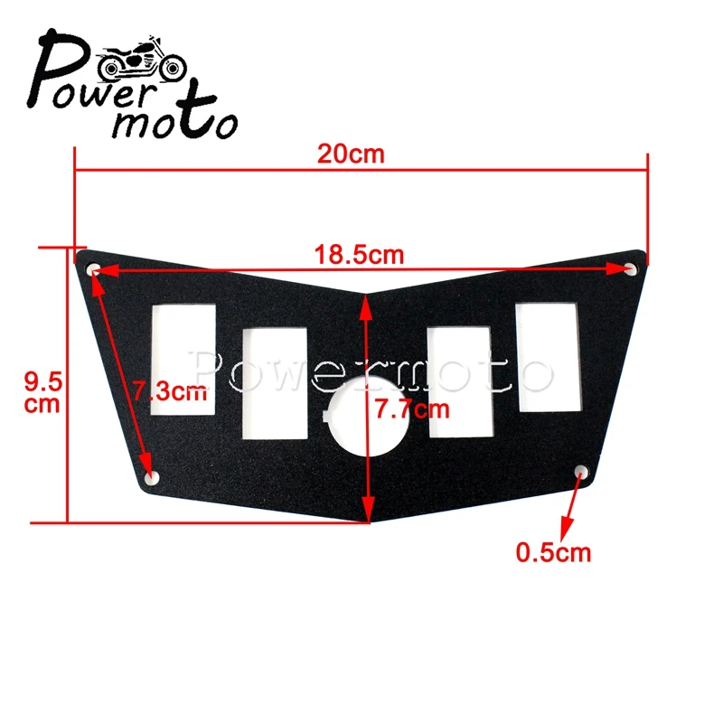 Панель приборной панели для Polaris RZR 800 900 570 XP 5-Switches панель RZR900 RZR800 RZR570 2008-2017 |