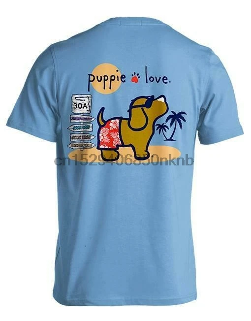 Новая футболка PUPPIE LOVE 30A Pup |