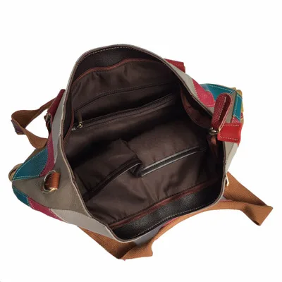 2020 New Vintage Women's Shoulder Bag Imported Cowhide Handmade Highest Quality Handbag Fading Genuine Leather Color Totebag