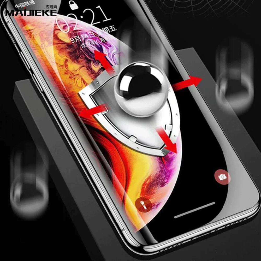 2 шт. 25D Redmi Note 8 мягкая защитная пленка для передней и задней панели Xiaomi pro