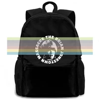 the brian jonestown massacre logo new official brand slim fit printing women men backpack laptop travel school adult