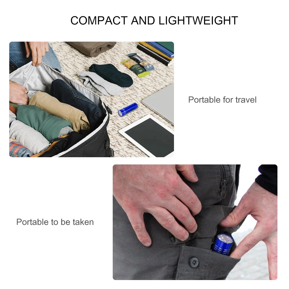 Супер мини алюминиевый УФ ультрафиолетовый 9 Светодиодный светильник-вспышка