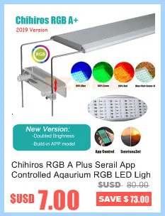 Chihiros WRGB 2 аквариумный светодиодный светильник обновленная версия светильник с белым синим красным регулируемым цветом