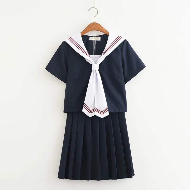 Униформа для учащихся старшей школы Высококачественная jk матросский костюм