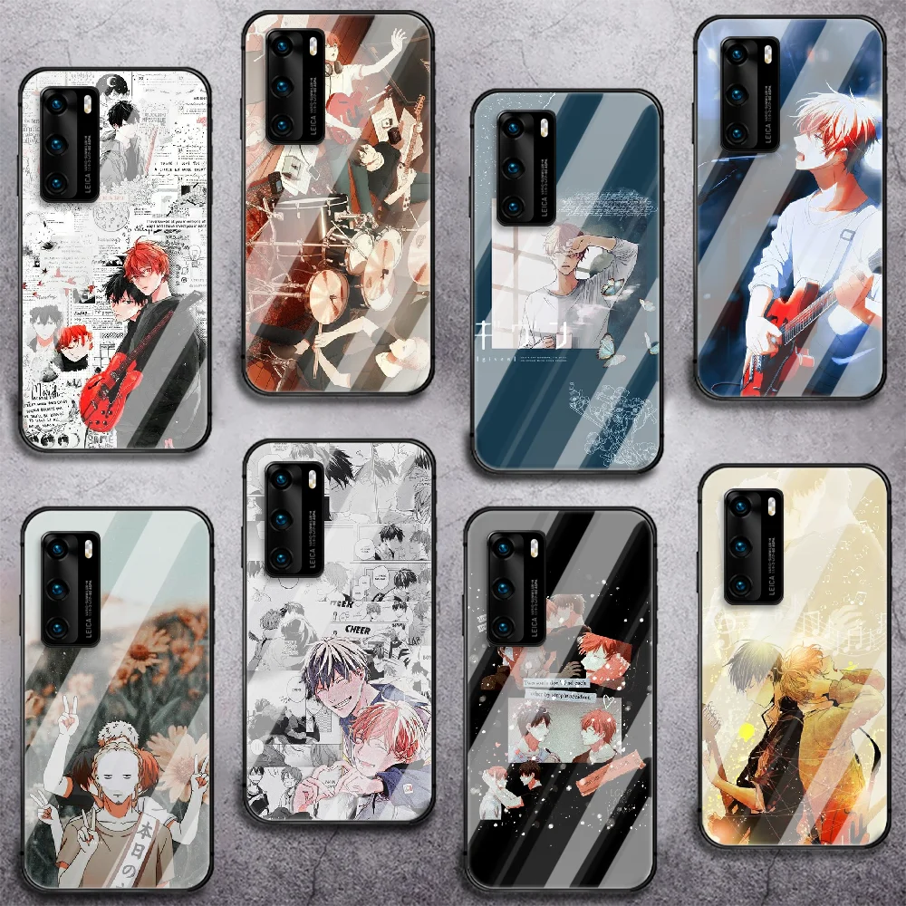 

Given Anime Tempered Glass Phone Case Cover For Huawei Honor Mate P 8 9 10 20 30 40 A X I Pro Lite Smart 2019 Etui Cover Luxury