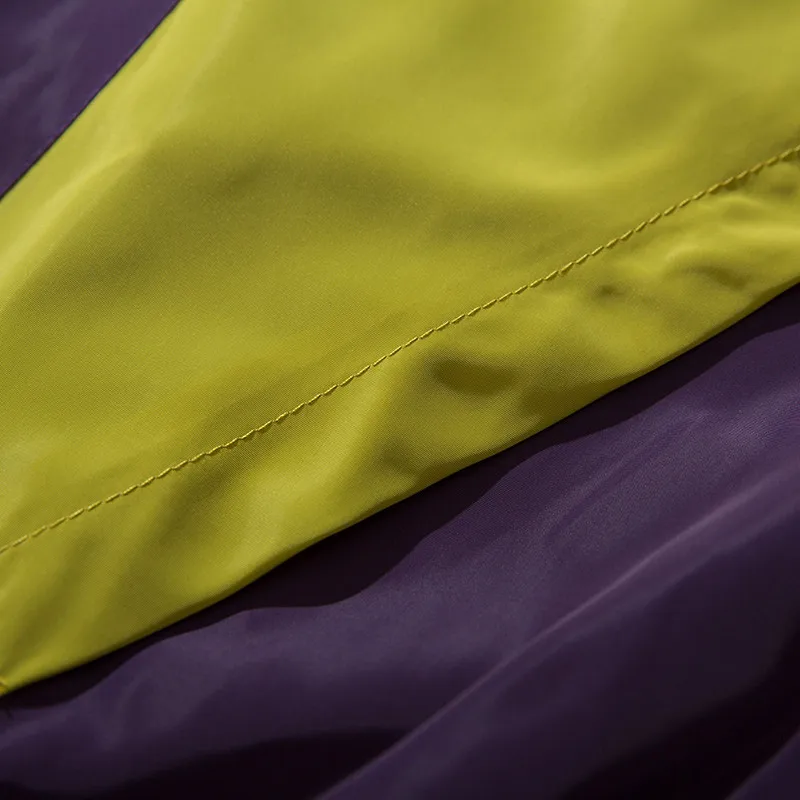 Винтажная ветровка куртка уличная одежда мужская в стиле хип хоп пальто оверсайз