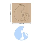 2021 новые деревянные формы для вырезания скрапбукинга сделай сам рукоделия изготовления декоративных изделий шаблон для штампов