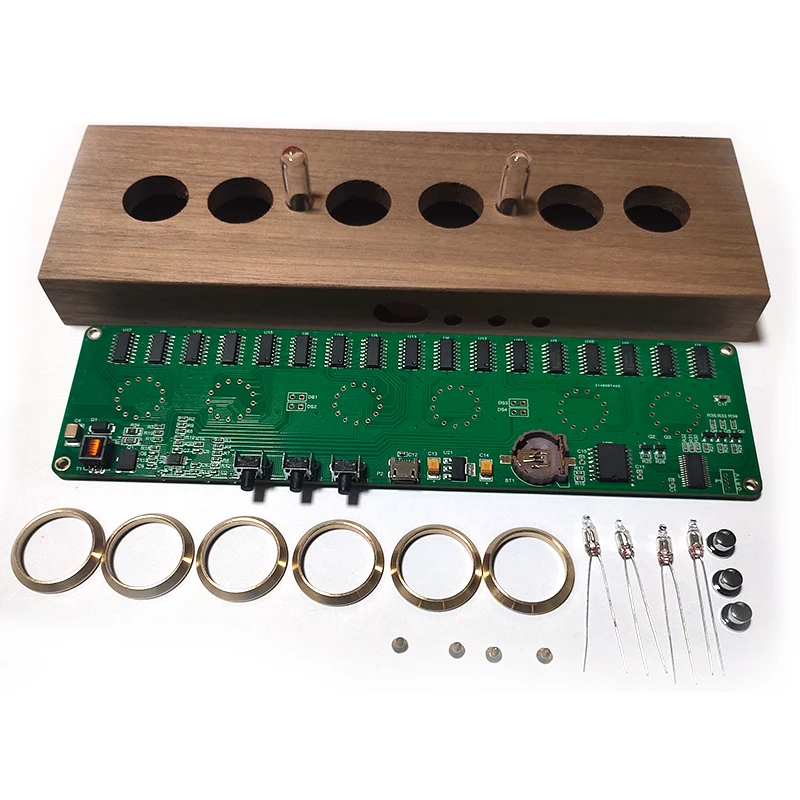 Светящиеся трубки In14 электронные трубчатые часы Изысканные Классические