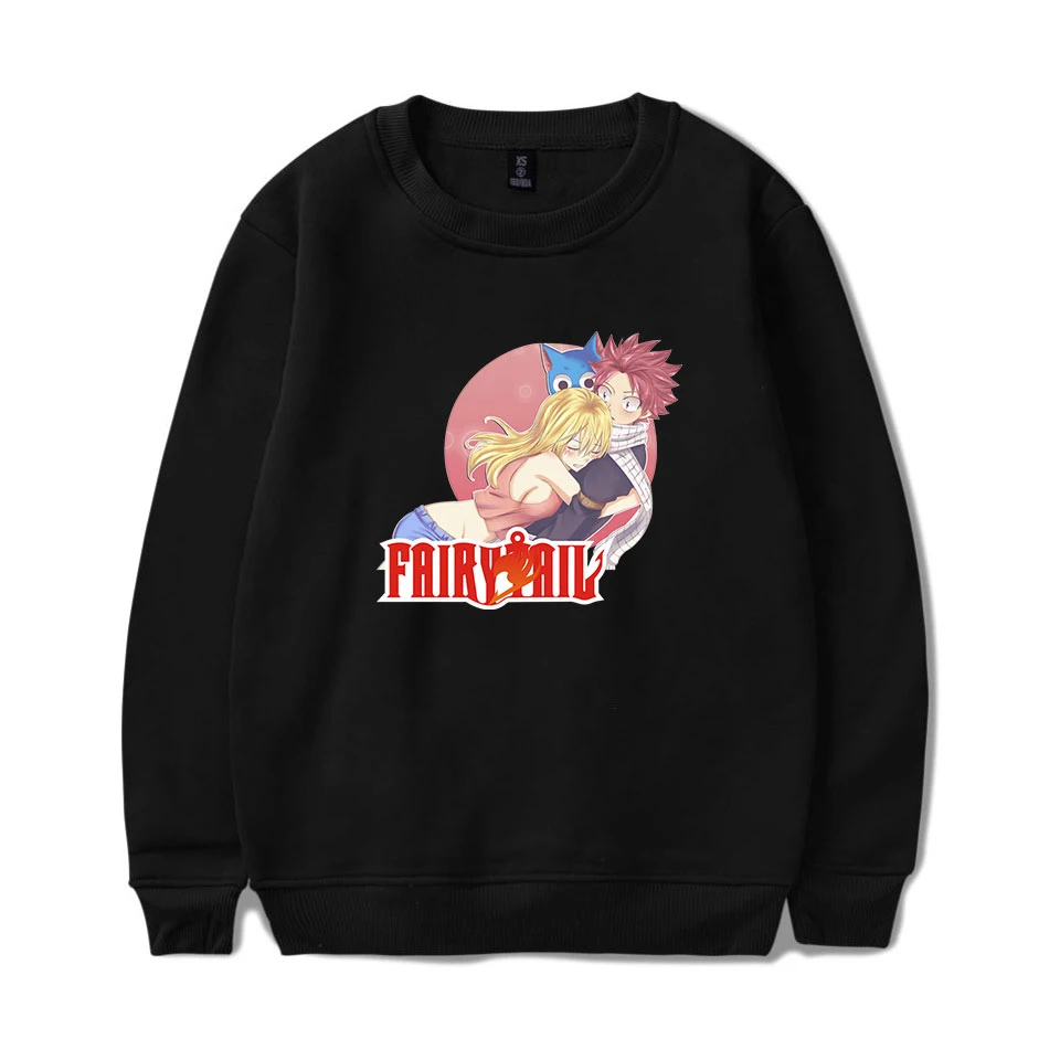 Программное обеспечение FAIRY TAIL популярный свитшот с длинным рукавом и круглым