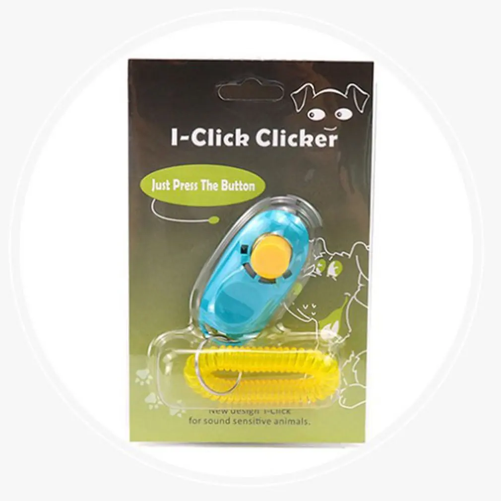 Портативный гид для обучения товары собак свисток тренажер деликатная кнопка