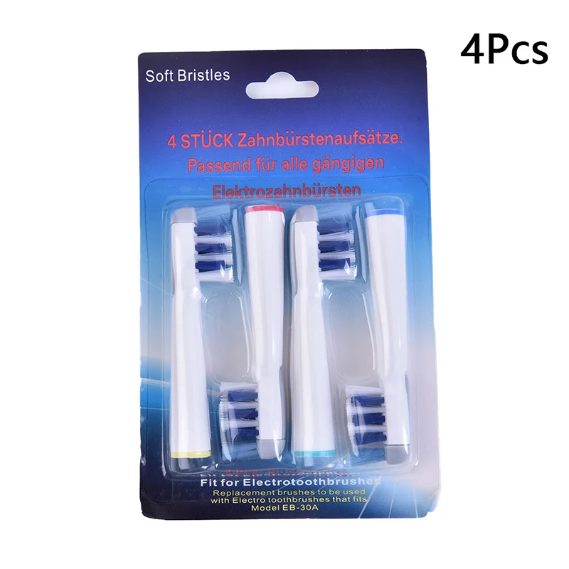 

4PCS Replacement Heads for Electric Toothbrush B 3D Excel Precision Clean Vitality
