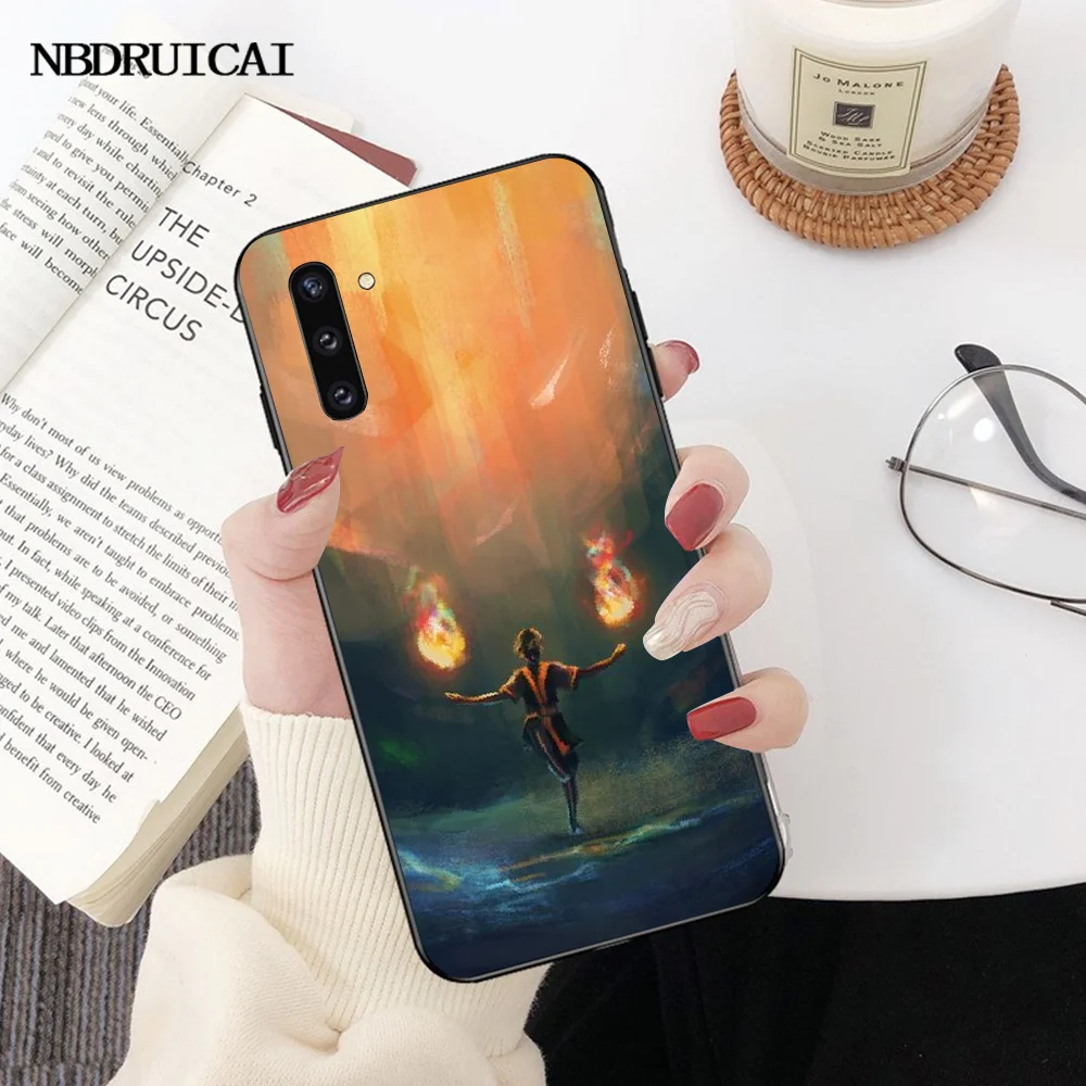 NBDRUICAI Avatar the Last Airbender черный мягкий чехол для телефона Samsung Note 3 4 5 7 8 9 10 pro M10 20 30 |