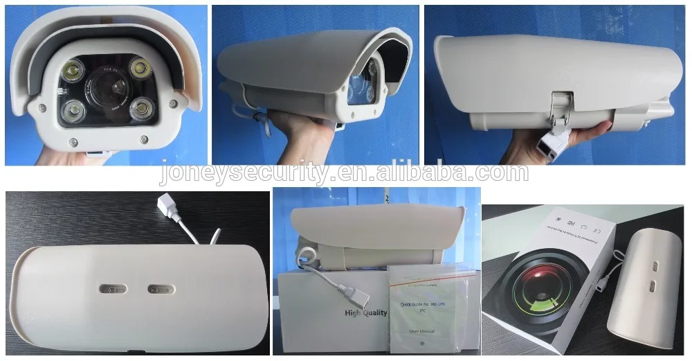 

2.0Megapixels License Plate Recognition Camera (For vehicle speed under 120KM/H)