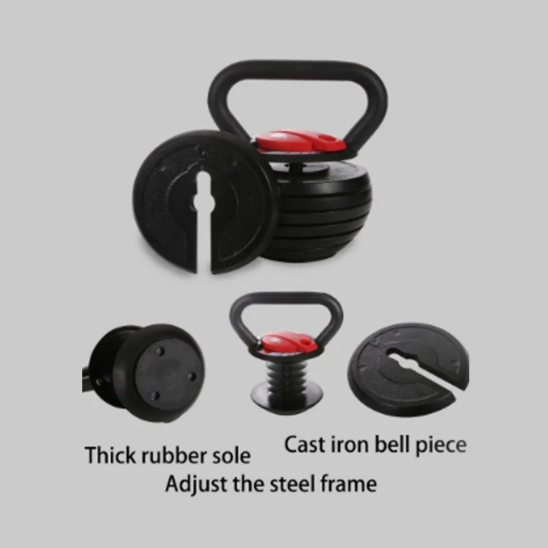 

Quickly adjust kettlebell household kettlebell gym commercial kettlebell strength training equipment bell kettle