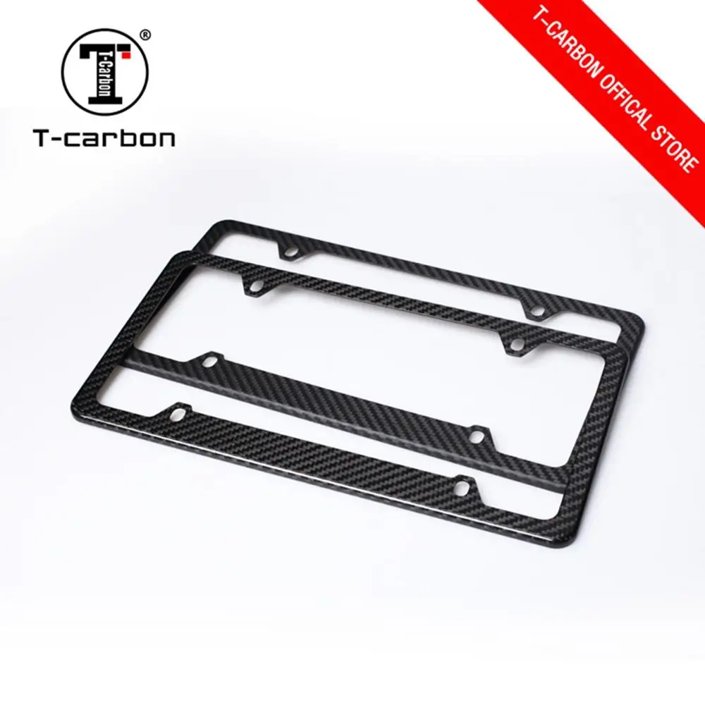 T carbon USA Защитная стойка для рамки номерного знака|Номерной знак| |