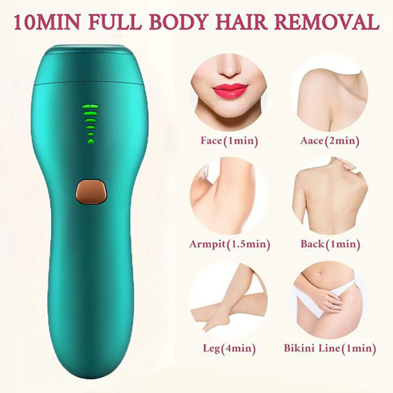 

IPL Hair Removal for Women and Men Permanent Painless Hair Removal System 300,000 Flashes Hair Remover Treatment