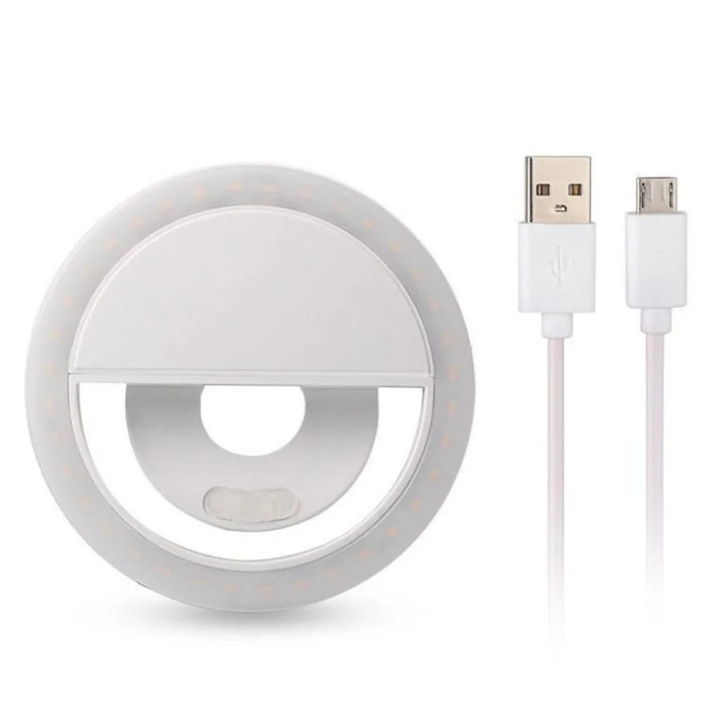 구매 100pcs LED 링 플래시 유니버설 셀카 라이트 휴대용 휴대 전화 36 LED 셀카 램프 빛나는 링 클립 선물 구매 100pcs LED 링 플래시 유니버설 셀카 라이트 휴대용 휴대 전화 36 LED 셀카 램프 빛나는 링 클립 선물