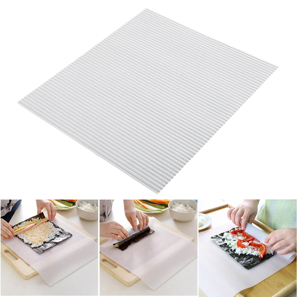 Силиконовые роликовые коврики для суши Моющиеся Многоразовые сделай сам