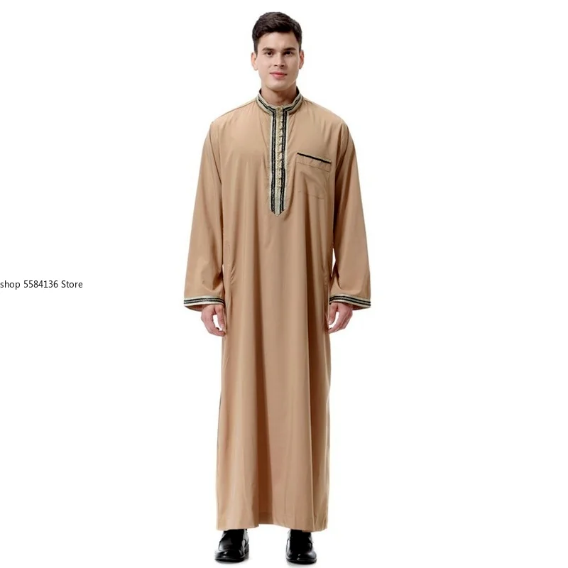 Muslim Arab Abaya Jilbab Moslem Pants Islamic Men Thobe Thawb Caftan Suit Robes Worship Service Middle East Ramadan | Тематическая