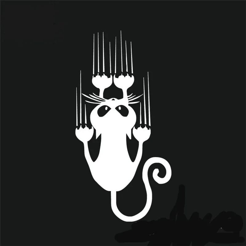 1 шт. мультфильм автомобильные наклейки с животными пленка Стекло забавные