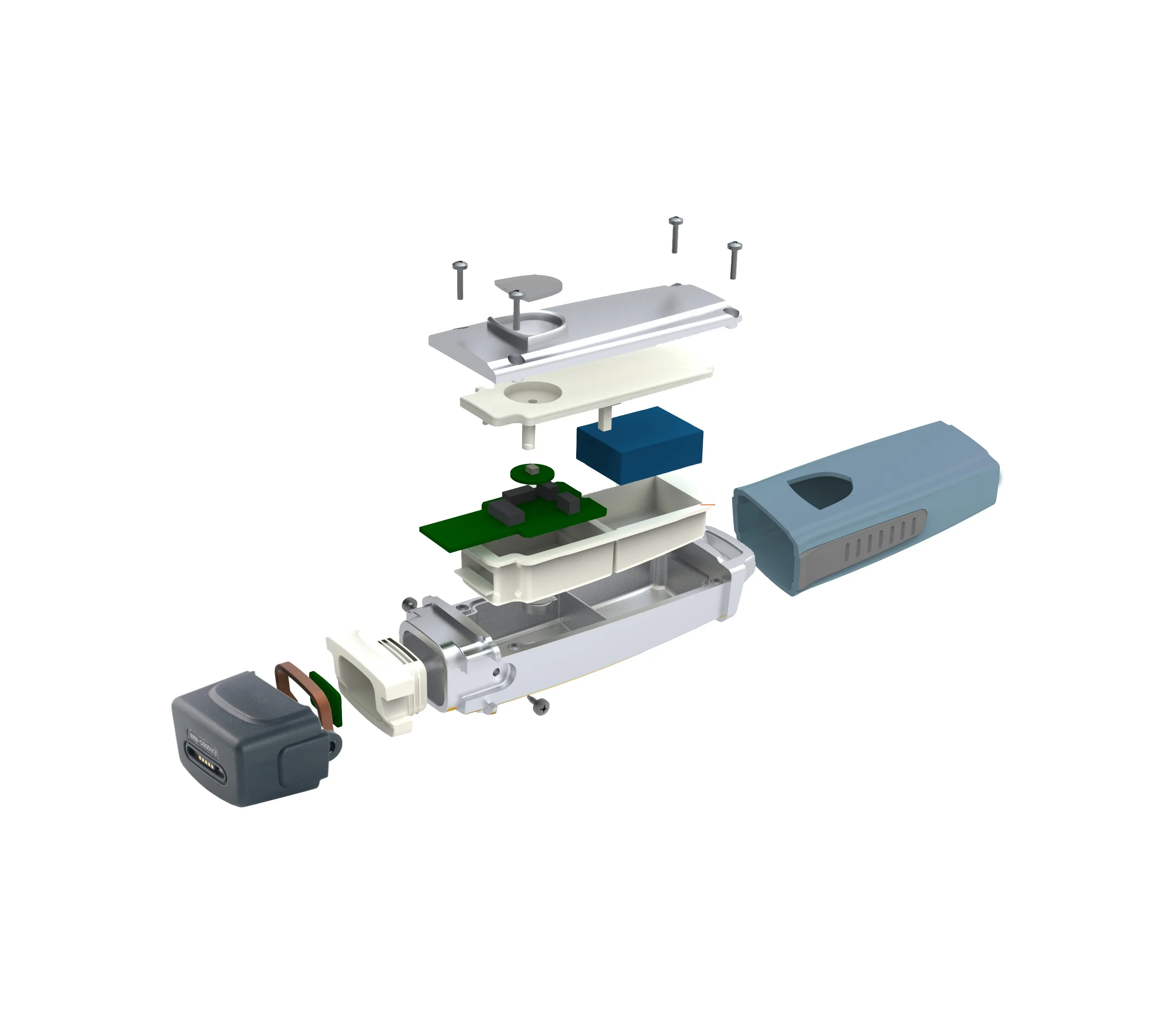 JWM Guard Tour System IP67 водонепроницаемый и пыленепроницаемый считыватель