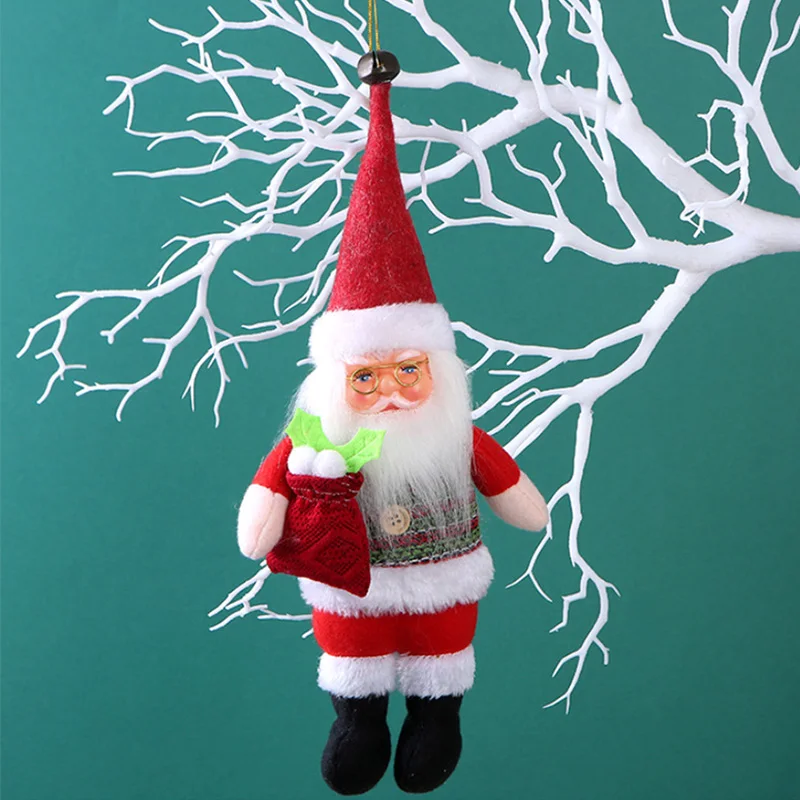 

Подвеска в виде рождественской елки с Санта-Клаусом