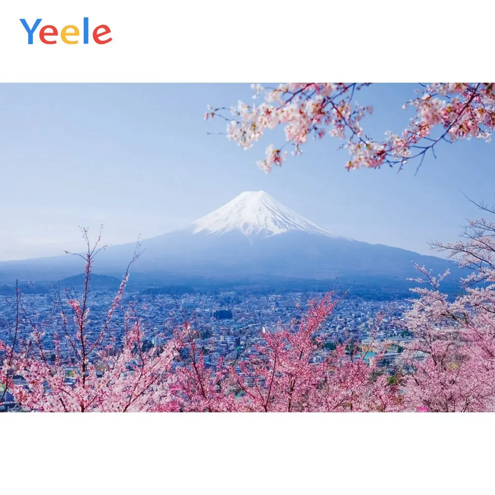 

Yeele Landscape Portrait Flower Leaves Mountain Ins Photography Backdrops Personalized Photographic Backgrounds For Photo Studio