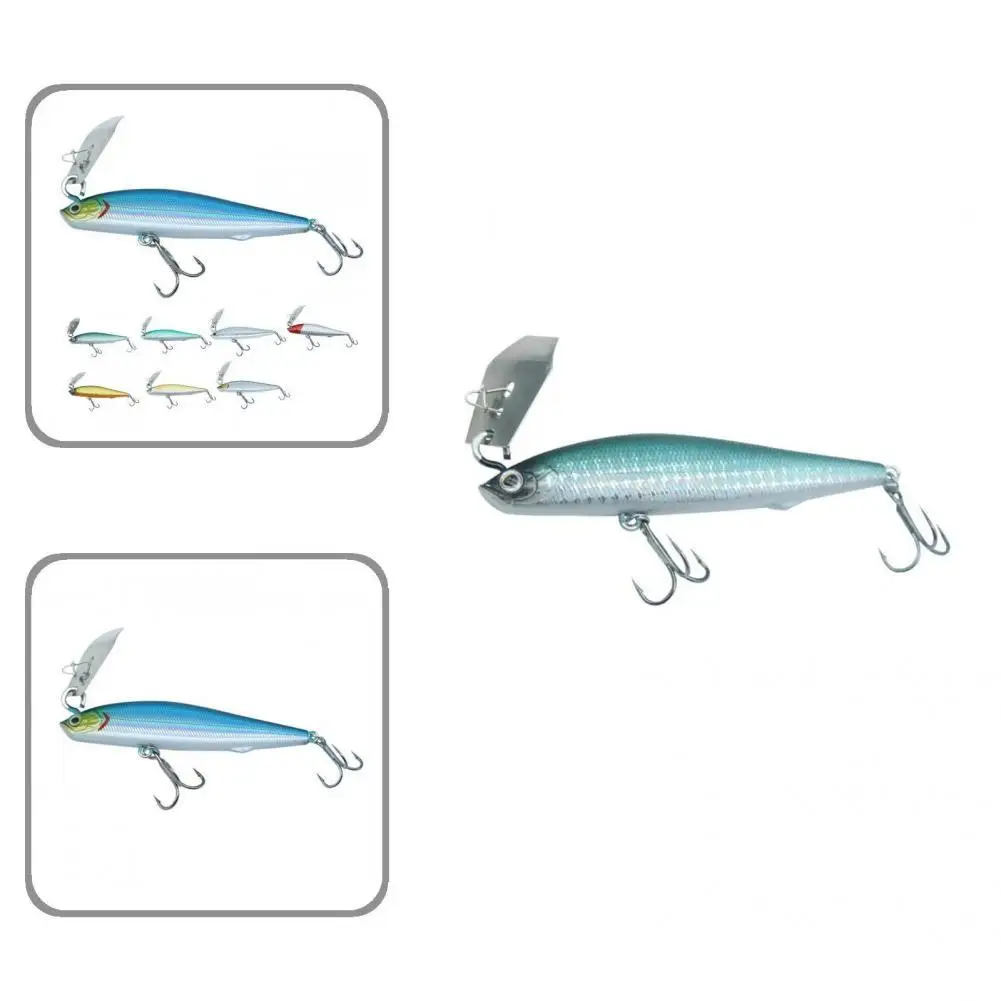 

Reusable 10g/14g Practical Long Cast Jig Bait 3D Eyes Lure Colorful Fishing Bait Ultra Thin for Water Areas