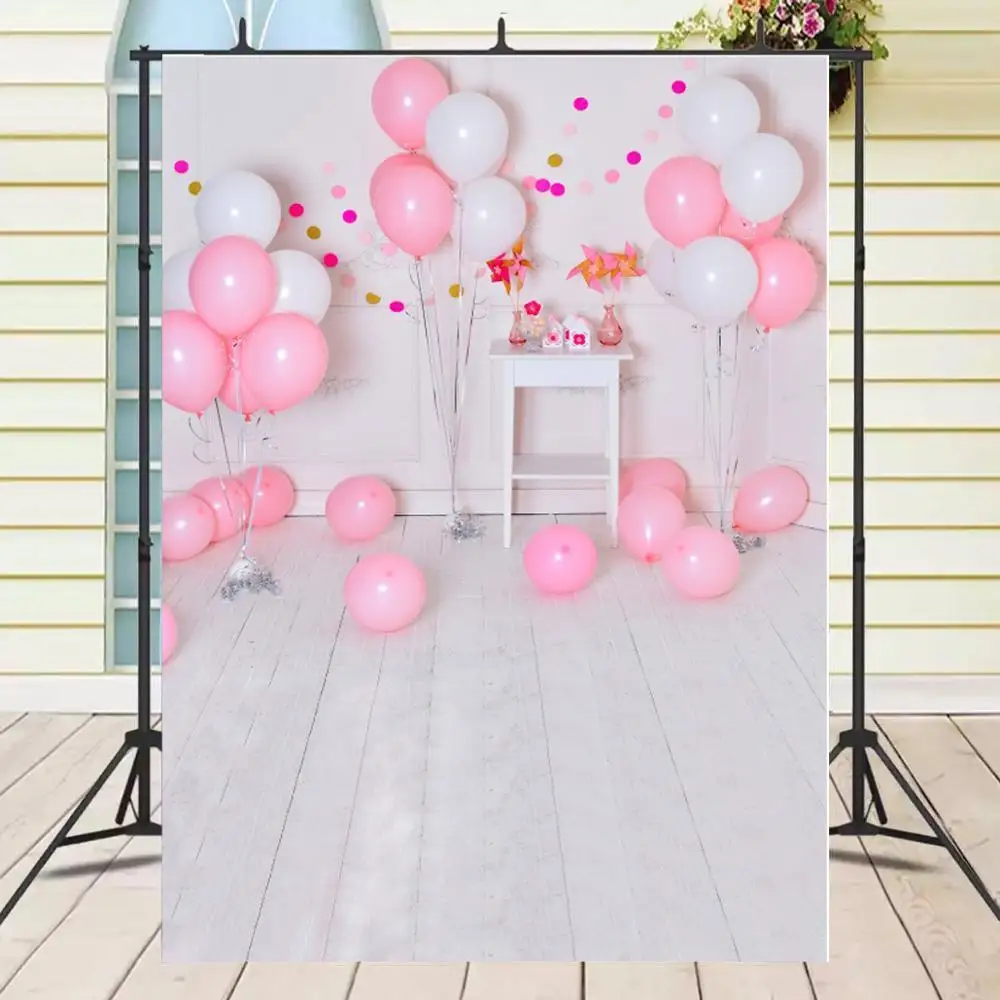 

Шевроны стены воздушные шары 1-й день рождения торт ребенок фотографии фоны индивидуальные фотографические фоны для фотостудии