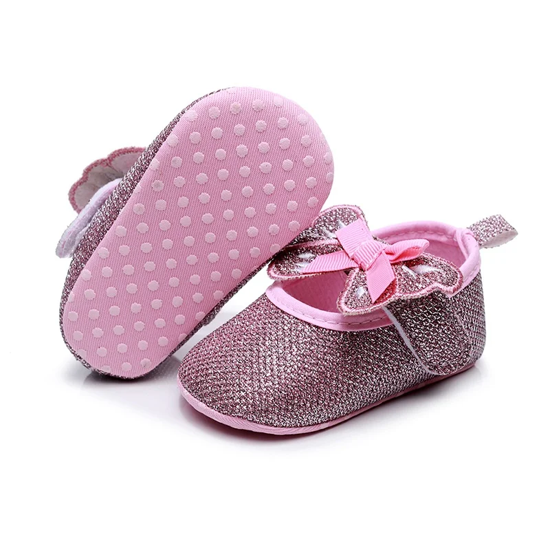 

Baby Shoes Solid Anti-slip Infant Newborn Girls Boys Solid Princess Shoe Breath Comfort First Walkers Shoes Children Shoes13