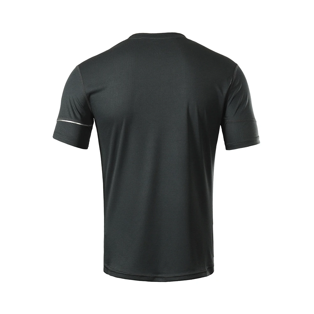 Мужская Спортивная Футболка ARSUXEO с коротким рукавом дышащая для тренировок
