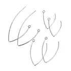 50 шт.партия, V-образные застежки для сережек