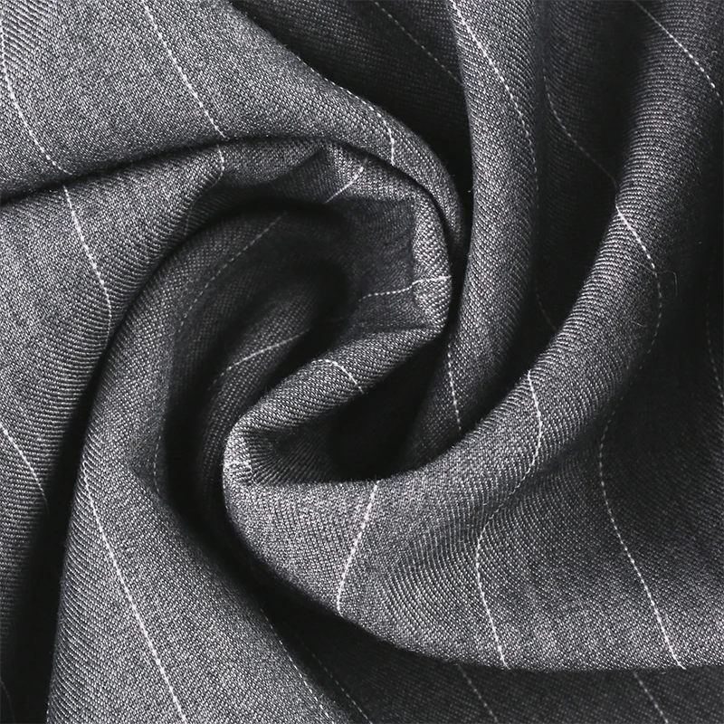 

2021 Woman Spring and Summer Pendant Striped Suit Pants Casual Loose High Waist Straight Pants OL Soft Joker Fashion Pants