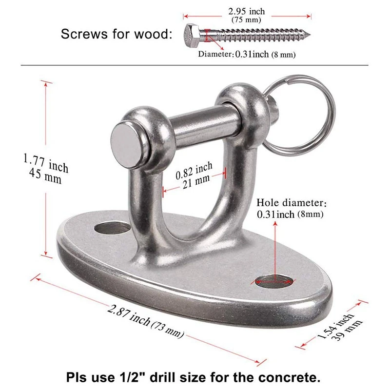 Настенный кронштейн для крепления к потолку подвесной ремень тренировки веса