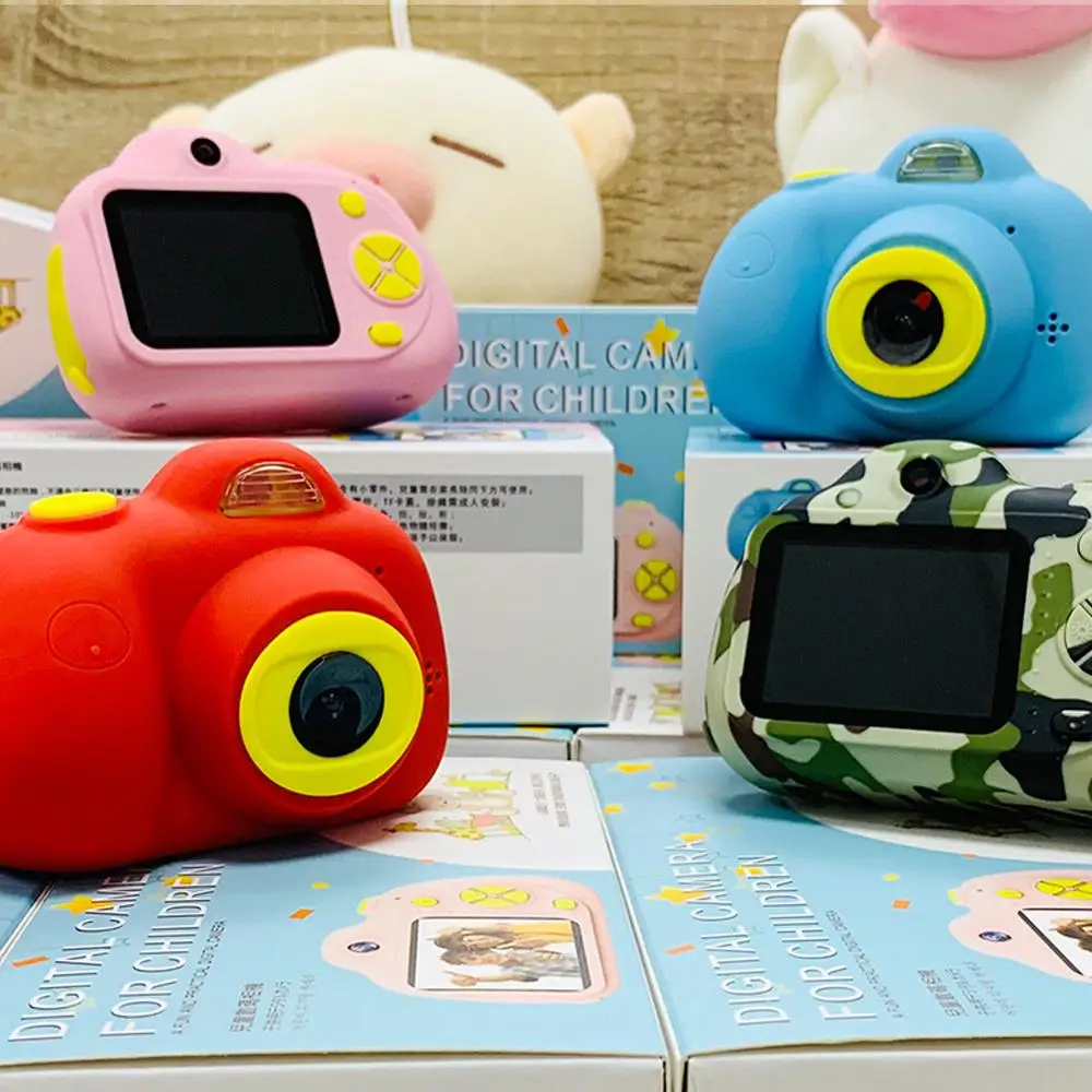 HitTime 8MP Children Camera 2.0" LCD Screen Full HD 1080P Digital Photo Mini Study Kids Toy Cameras Cute Birthday Gifts | Электроника
