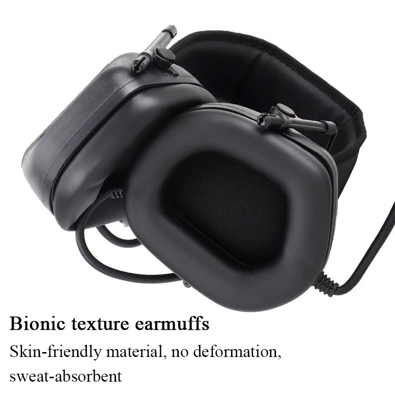 Тактические охотничьи наушники шумоподавляющие защитные для страйкбола