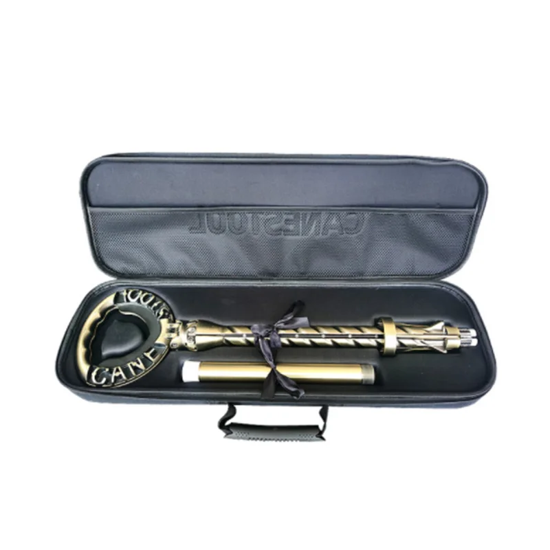 

Outdoor Camping Stool Climbing Stool Foldable Trekking Poles for Outdoor Rravel 2 In 1 Cane Stool